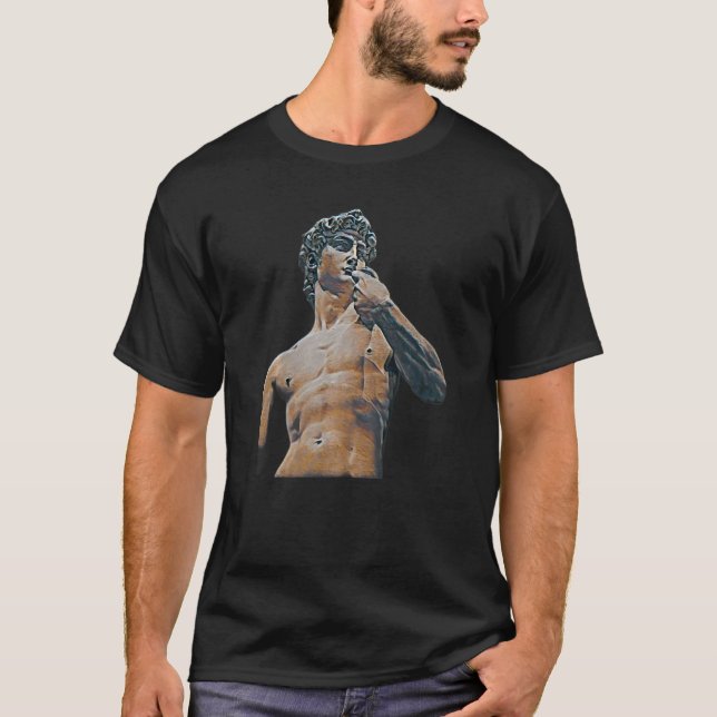 Acient Griechische Statue Abstrakt Teacher 25 T-Shirt (Vorderseite)