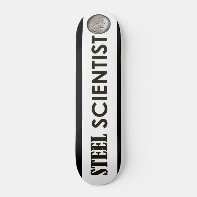ACIER  SCIENTIFIQUE Skateboard (Recto)