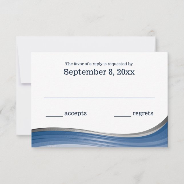 Acier Wave Blue RSVP (Devant)