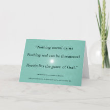 ACIM Birthday Card gibt es nichts Unrichtiges