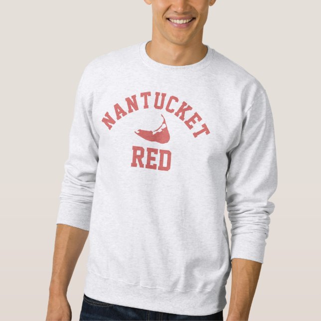 ACK Nantucket Island Massachusetts Red Sweatshirt (Vorderseite)