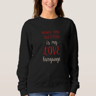Ackee und Saltfish ist meine Liebe Feinschmecker J Sweatshirt