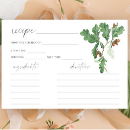 Ackerfarben-Ahornzweig - Rezeptkarte