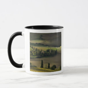 Ackerland um Montepulciano, Toskana, Italien Tasse
