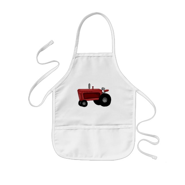 Ackerschlepper Kinderschürze (Vorne)
