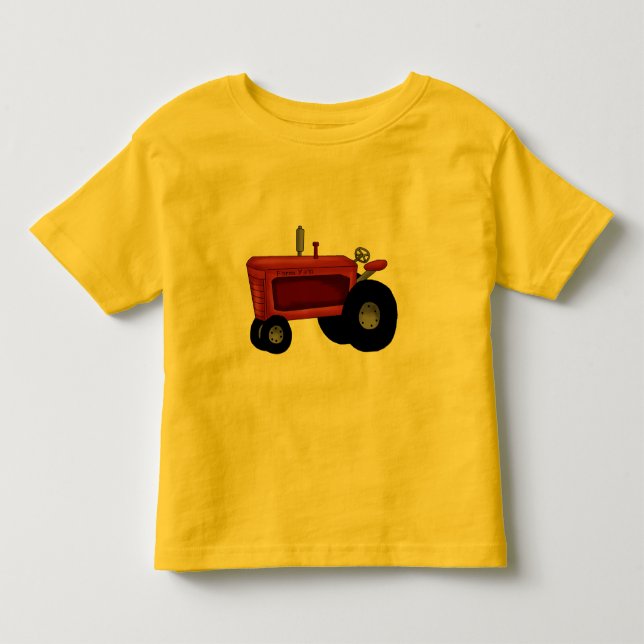Ackerschlepper Kleinkind T-shirt (Vorderseite)