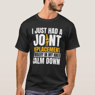 ACL Operation Knee-Ersatz Wiederaufbau Orthos T-Shirt