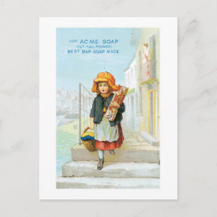 Acme Seife Postkarte