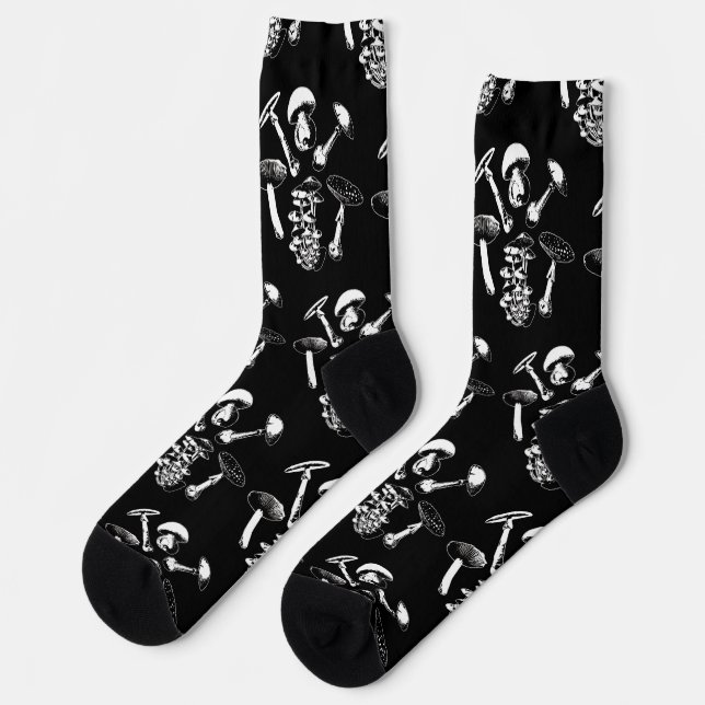 ACMT Fatal Fungi Tox Socken (schwarz) (Linkes Detail)