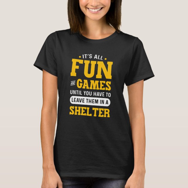 ACO Pet Rescue Animal Kontrolle Officer 2 T-Shirt (Vorderseite)