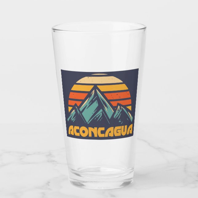 Aconcagua Retro Turquoise Glas (Vorderseite)