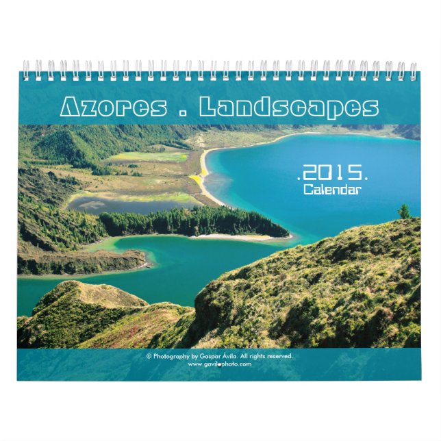 Açores Paysages Photographie Calendrier 2015 (Protection)