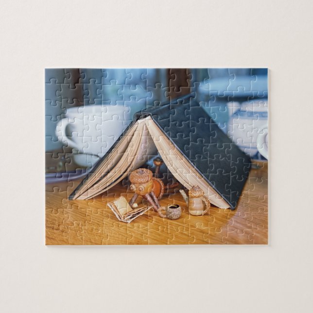 Acorn elf las ein Puzzle (Horizontal)