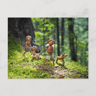 Acorn-Elfen Postkarte