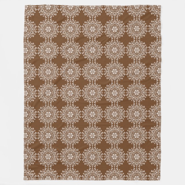 Acorn Mandala Fleecedecke (Vorderseite)