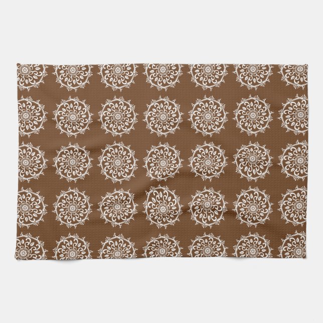 Acorn Mandala Geschirrtuch (Horizontal)