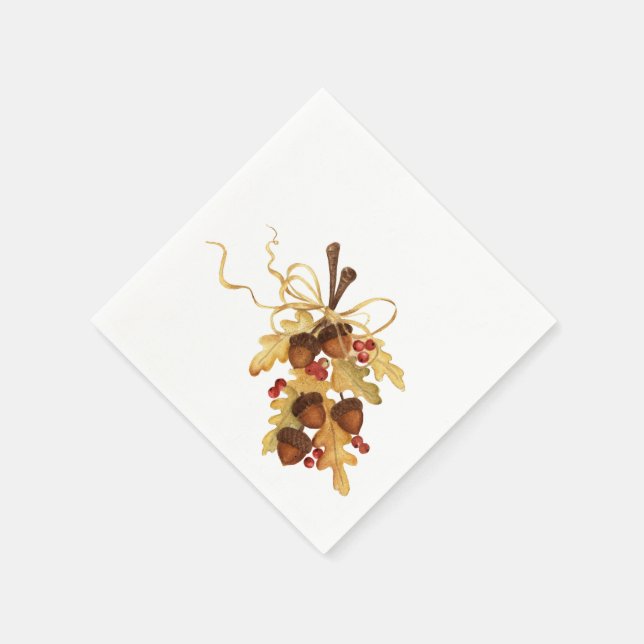 Acorn Serviette (Ecke)