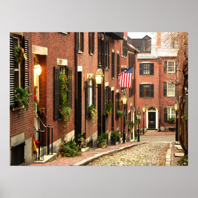 Acorn Street Foto Poster (Vorne)