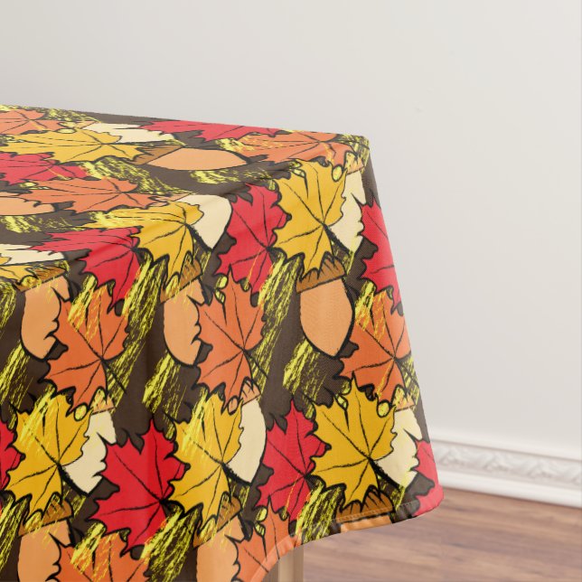 Acorne und Blätter IV Tischdecke (Beispiel)