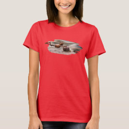 Acornelf, die auf der Schnecke fliegen T-Shirt