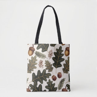 Acorns et Feuilles Sac fourre-tout d'Errand Shoppi