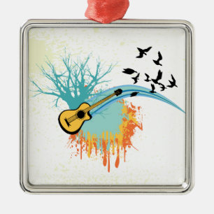 Acoustic Gitarre Custom Ornament Aus Metall