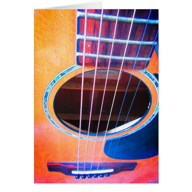 Acoustic Gitarre Perspective Colors of Music (Vorne)