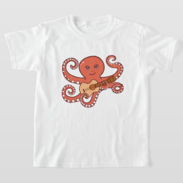 Acoustic Guitar Cartoon T-Shirt