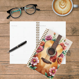 Acoustic Guitar Floral Planer
