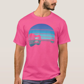 Acoustic Guitar Lake Guitarist Musician Music Rock T-Shirt