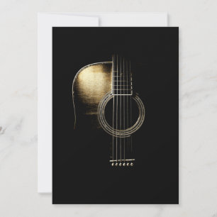 Acoustic Guitar Lite Dankeskarte