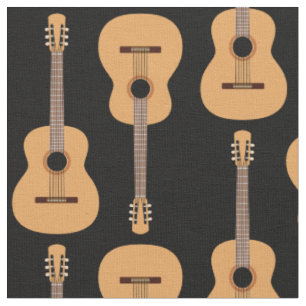 Acoustic Guitar Music Band Muster Stoff