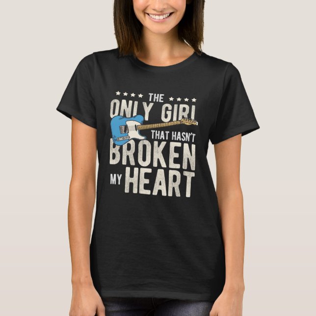Acoustic Guitar Player For A Musician Guitarist 6 T-Shirt (Vorderseite)