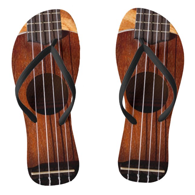 Acoustic Guitar Player Geschenke Flip Flops (Fußbett)