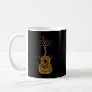 Acoustic Guitarree of Life Nature Guitarist Gesche Kaffeetasse