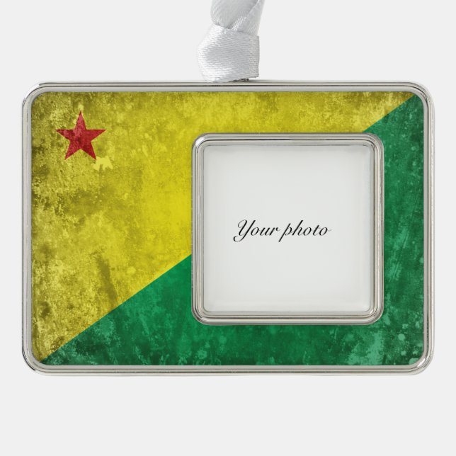 Acre Rahmen-Ornament Silber (Vorderseite)