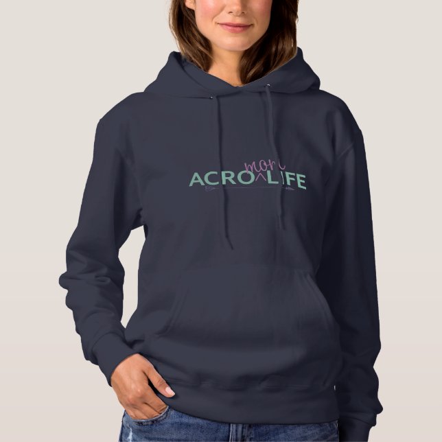 Acro Mama-LebenHoodie Hoodie (Vorderseite)