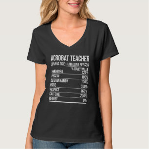 Acrobat Teacher Gymnast Gymnastik Acrobat Acrobat T-Shirt