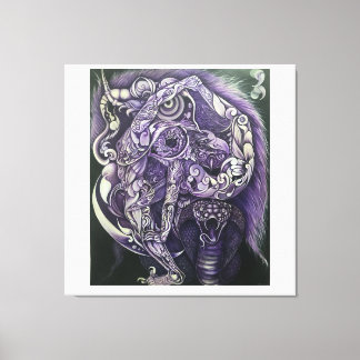 Acrobatic im Nationalwald Leinwanddruck