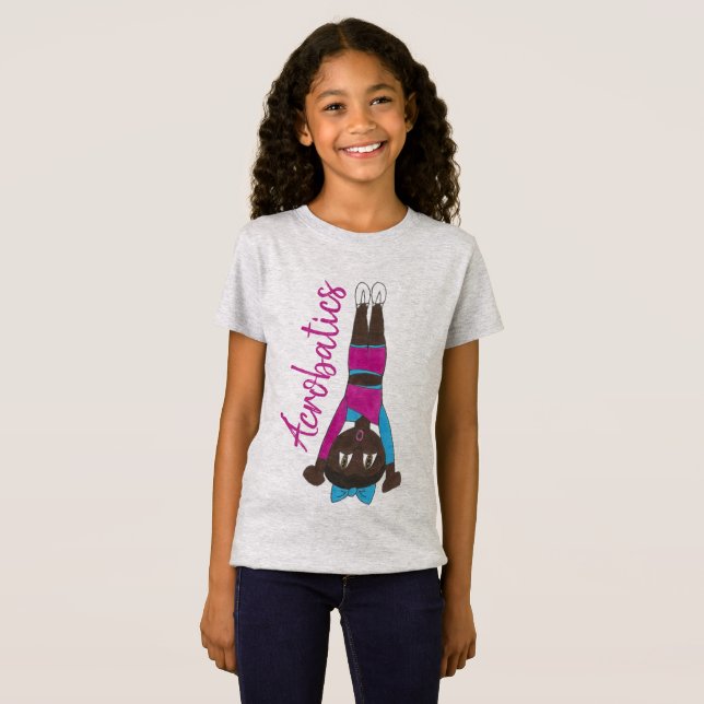 Acrobatics Acro Dancer Tumbling Acrobat Gymnast T-Shirt (Vorne ganz)