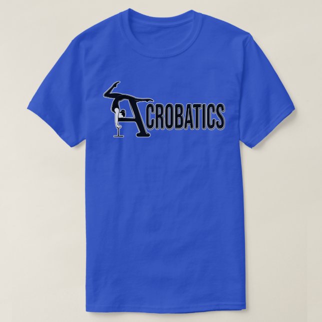 Acrobatics Gymnastics Athlete Acrobat T-Shirt (Design vorne)