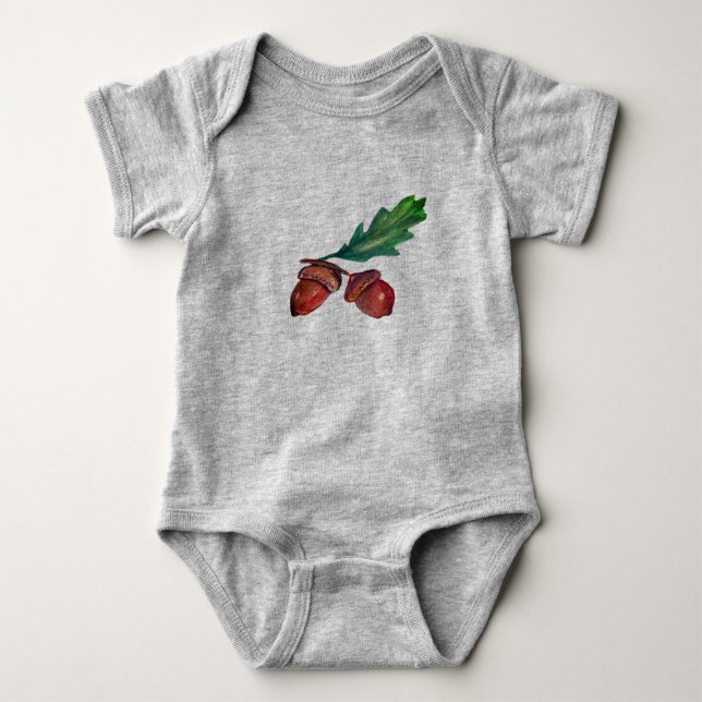 Acrons, das Baby-Jersey-Bodysuit zeichnet Baby Strampler (Vorderseite)