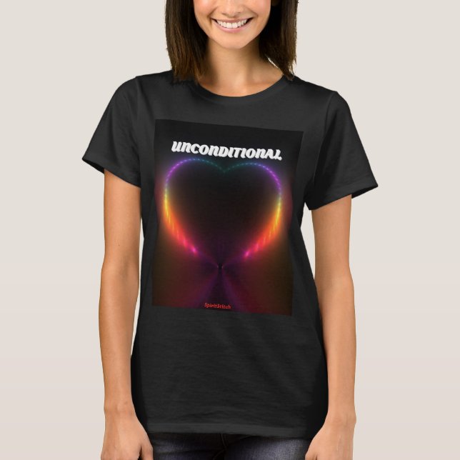 Acronyme d’amour inconditionnel T-shirt femme (Devant)