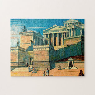 Acropole Athènes Grèce. Puzzle