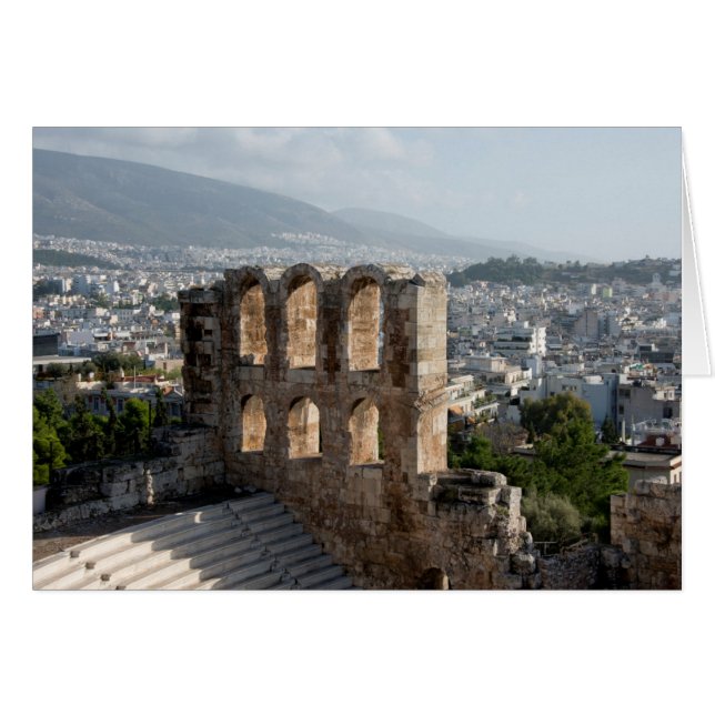 Acropole Ruines antiques surplombant Athènes (Devant horizontal)