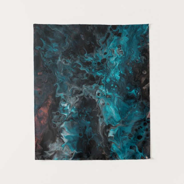 Acryl gestrichen wandteppich (Vorderseite)