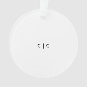 Acryl-Ornament, Acryl-Kreis-Ornament Ornament