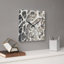 Acryl Quadratische Wanduhr