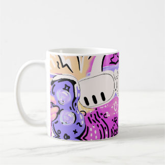 Acryl-Schlüsselanhänger Kaffeetasse