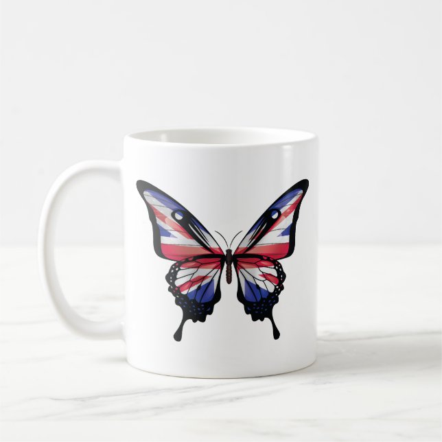 Acryl-Schlüsselanhänger Kaffeetasse (Links)